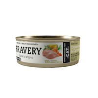 Bravery Pollo y Zanahoria Gatos Esterilizados Lata 70gr